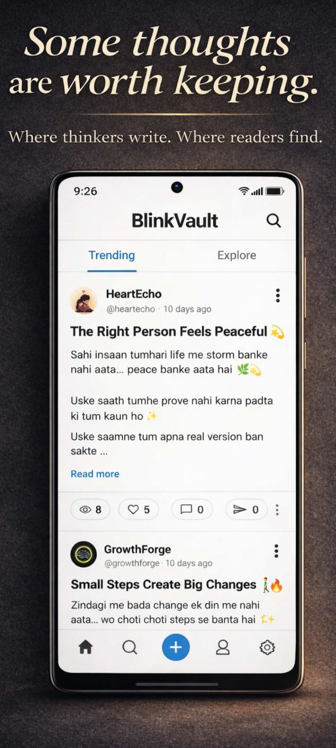 BlinkVault app screenshot 1